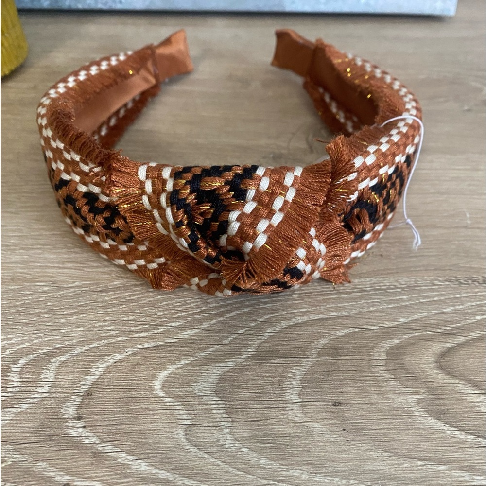 NWT Rust Shiraleah Rust Knotted Headband - Picture 2 of 4